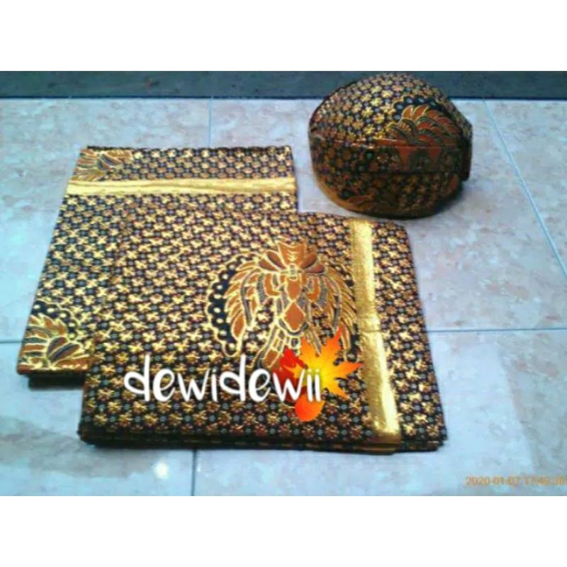 Set Jarik + Blangkon Prodo, BANYAK PILIHAN MOTIF