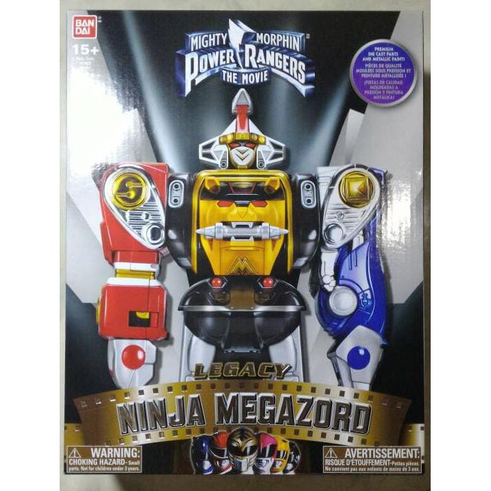 Legacy Megazord Ninja Ninjazord Power Rangers Mmpr The Movie Bandai