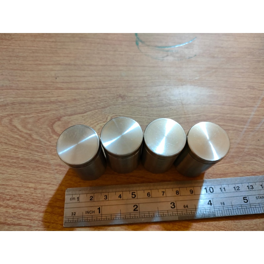 PIN STAINLEES/STEEL UNTUK ACRYLIC, UKURAN 25X40 MM