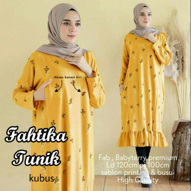Tunik jumbo busui LD 120 fahtika