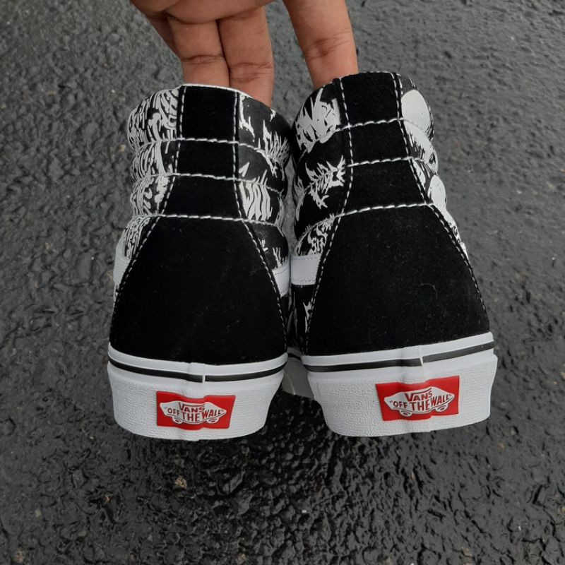 SALE VANS SK8HI FORGOTTEN BONES