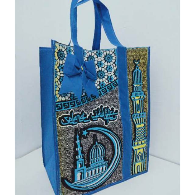 Tas lebaran IDUL FITRI tebal besar   batik mewah etika jaya tas