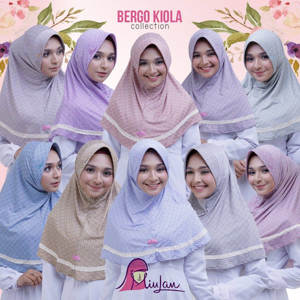 Bergo Kiola Miulan / Bergo Miulan / Jilbab Murah Miulan / Jilbab Terbaru / Jilbab Daily / Miulan / M