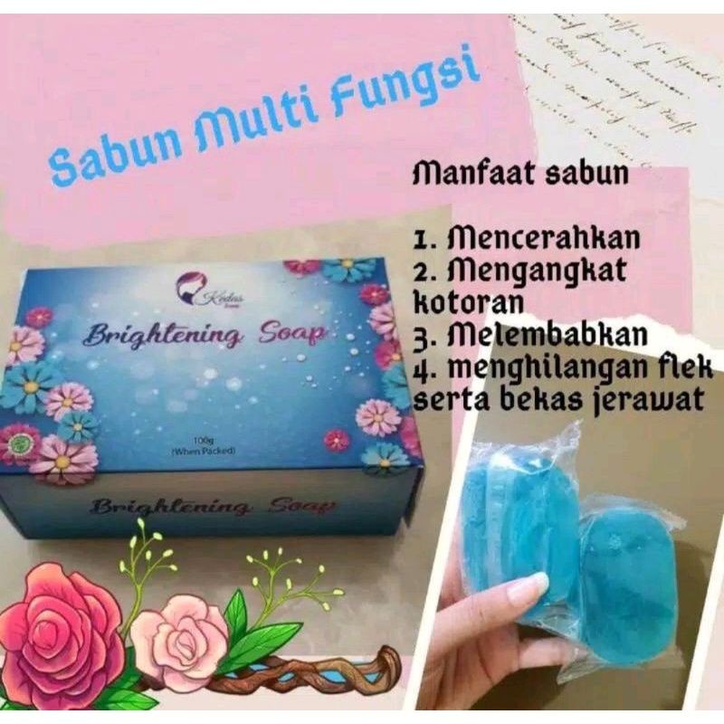 Brightening soap kedas beauty / sabun kedas beuty original (member resmi kedas beauty)