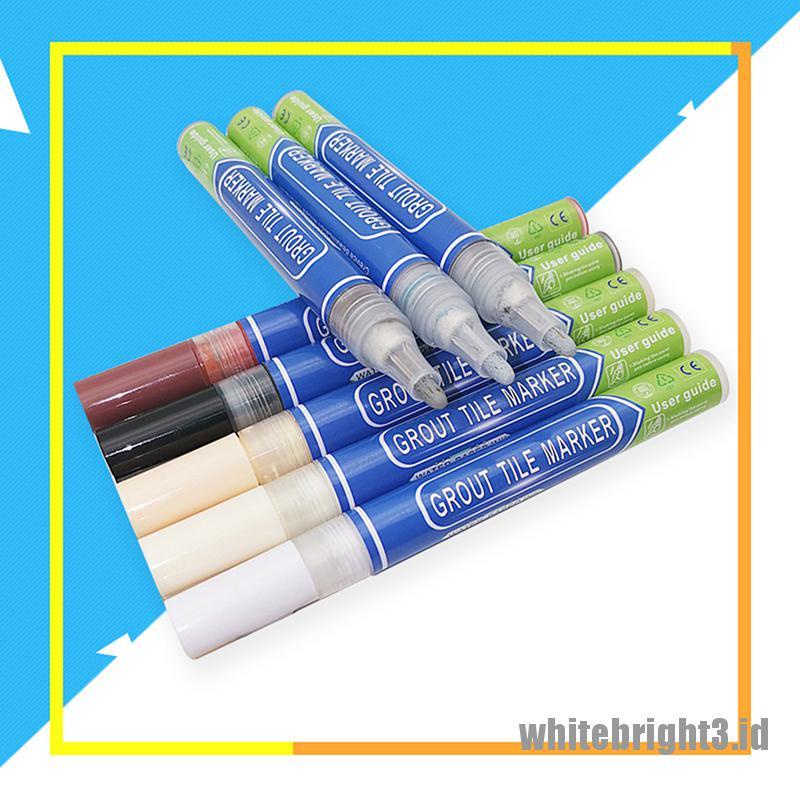 ❤White3 Warna Putih❤ Pen Perbaikan Gap Ubin Anti Air / Jamur