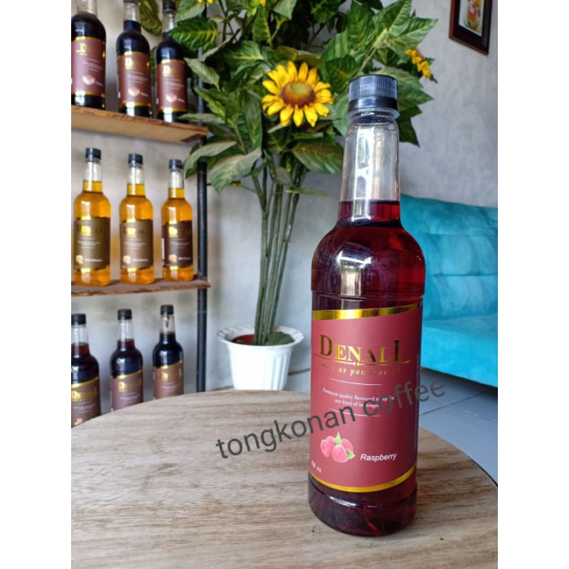 

raspberry denali syrup 750ml | sirup minuman