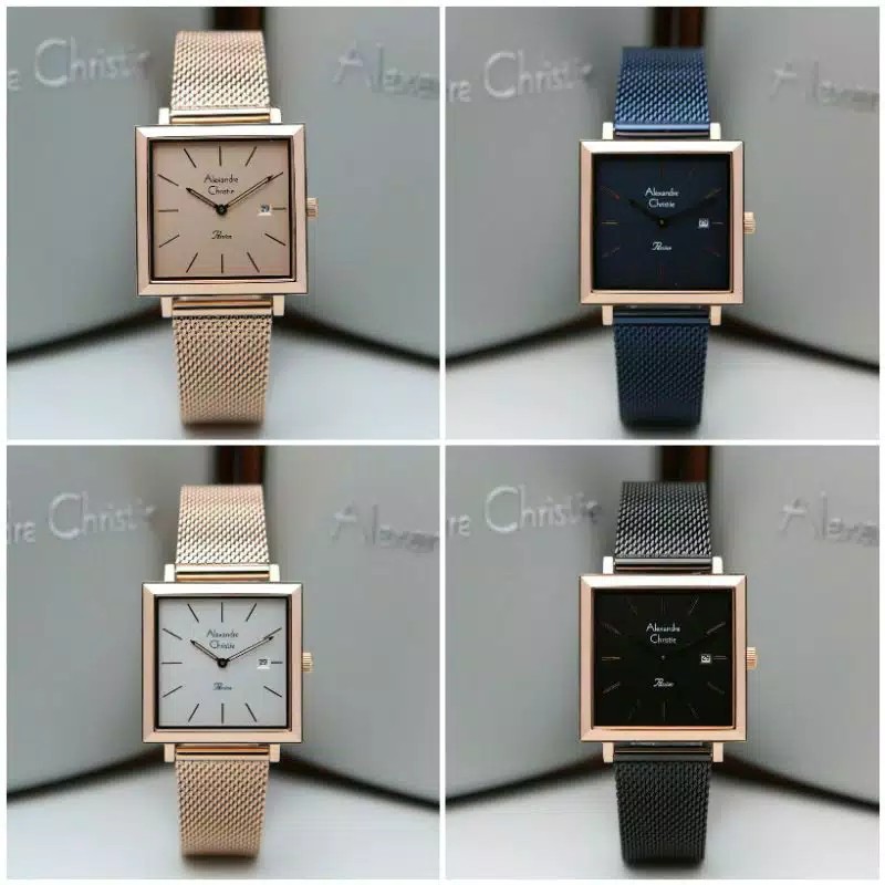 JAM TANGAN WANITA ALEXANDRE CHRISTIE AC 2866 AC2866 ROSE GOLD ORIGINAL