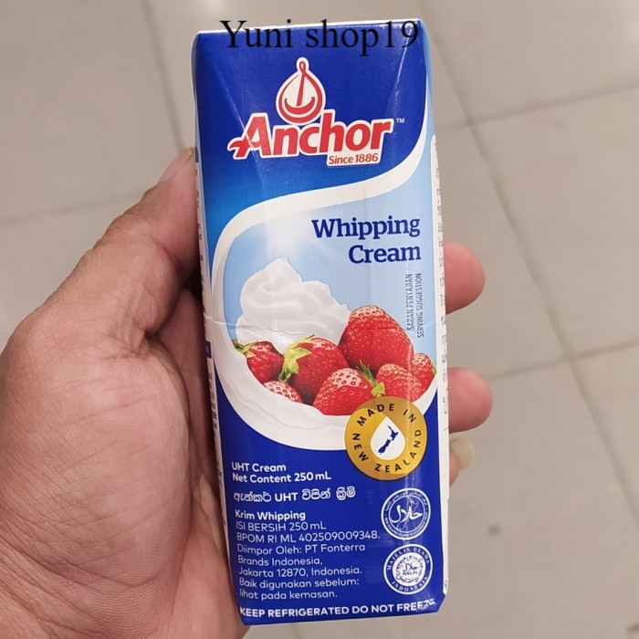 

anchor whipping cream 250ml