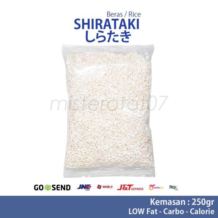 

Promo Spesial Shirataki rice low carbs / beras shirataki kemasan 250gr Diskon