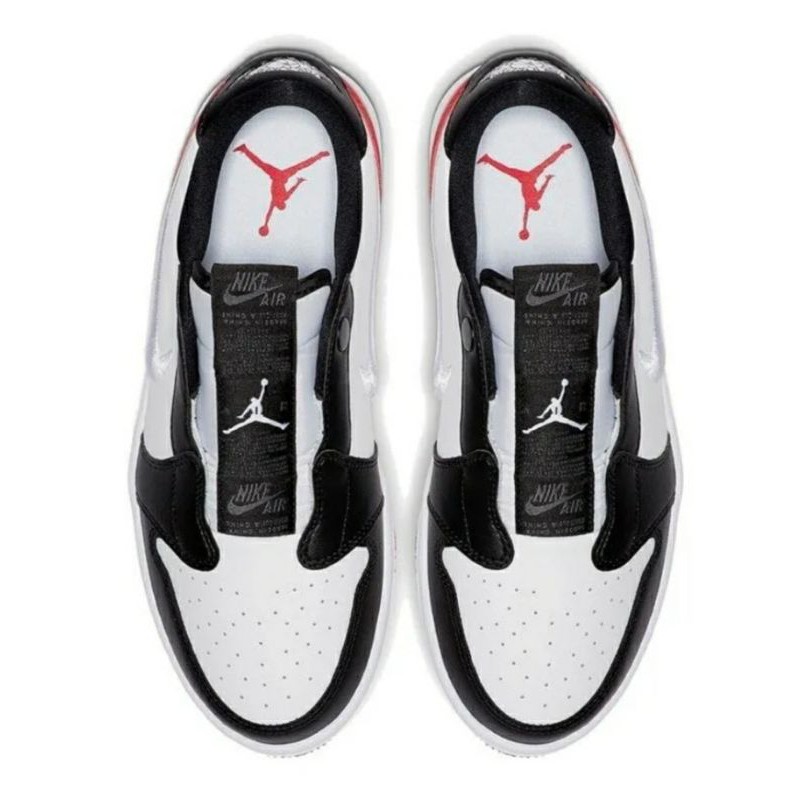 Sepatu Sneaker Original Nike Air Jordan 1 Low Slip Black Toe