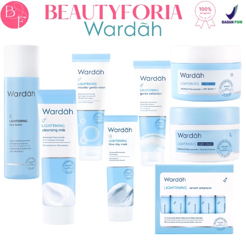 Wardah Lightening Series 1 Set (New Packaging)