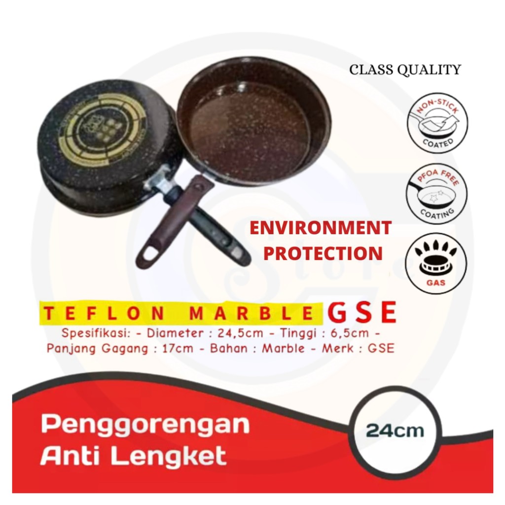 TEFLON MARBLE GSE ANTI LENGKET