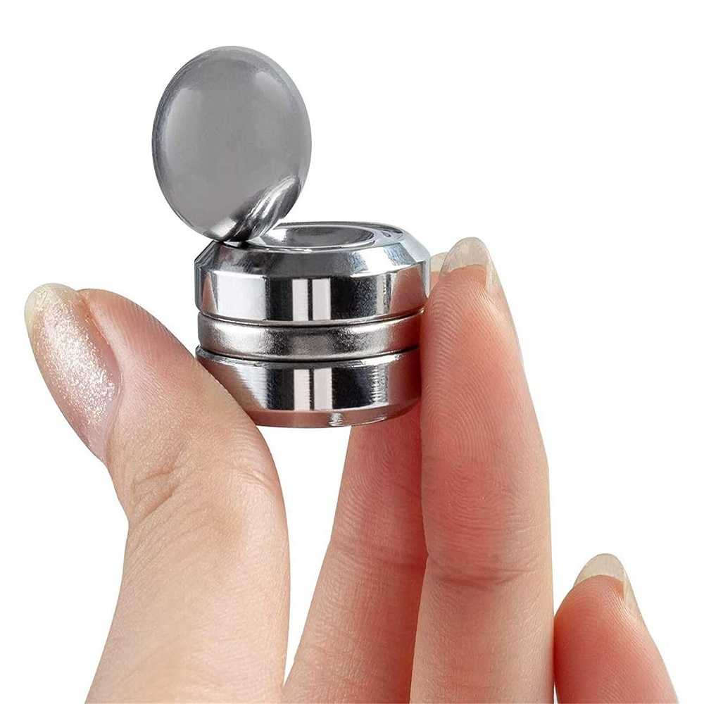 HeroBaby Fidget Spinner Stress Relief Magnetic Orbiter Metal - Z702 ( Al-Yusi )