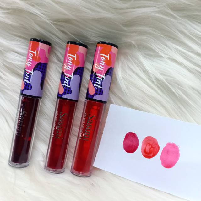 LIP TINT SASIMI TONY TINT DELIGH (1920) 3.Pcs