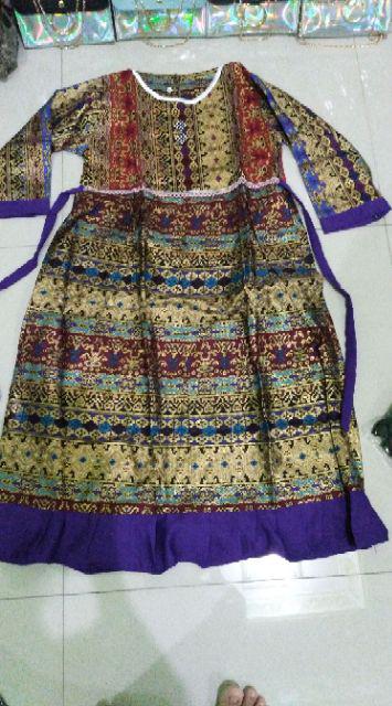 Busana Muslim Anak / Dress Batik Anak Bma01