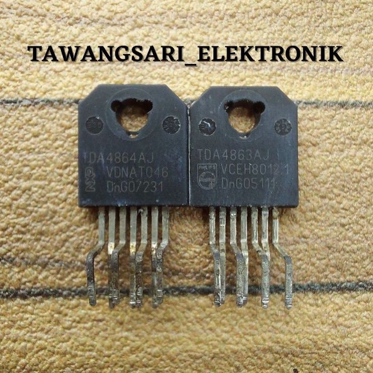 Ic vertikal TDA 4863AJ TDA 4864 tda 4863 / tda 4864 Cabutan Ori