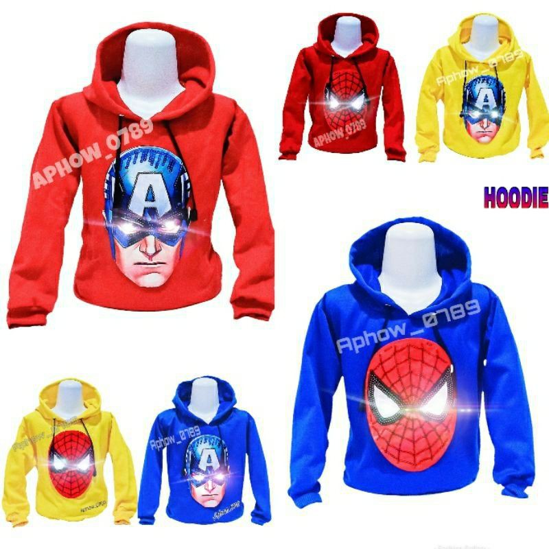 JAKET ANAK TERMURAH MOTIF SUPERHERO USIA 1-10 TAHUN JKT01 PREMIUM -NSTORE_15