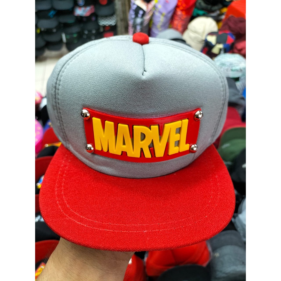 Topi Snapback Anak SuperHero Usia 2-12 Tahun Unisex