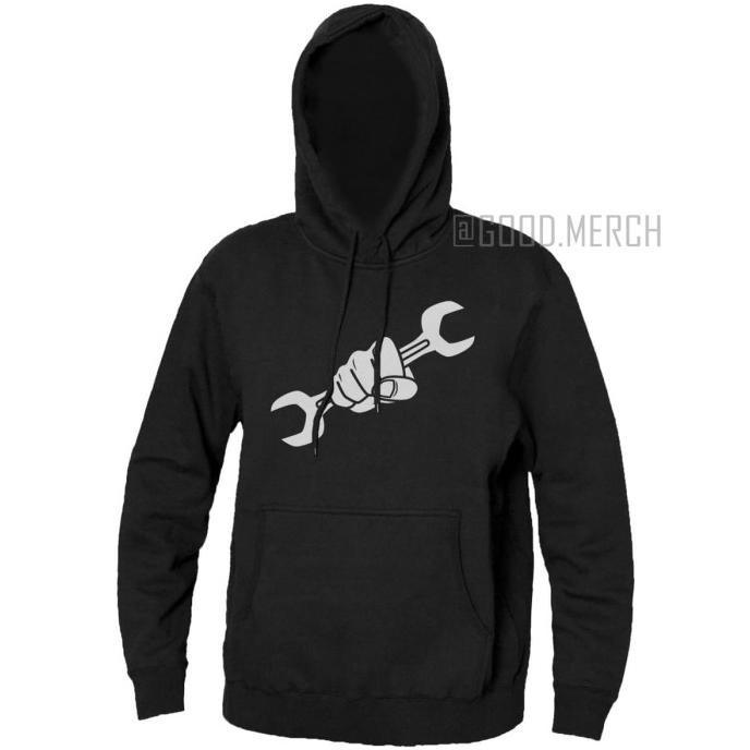 Jaket Sweater Mechanical Engineering Hoodie Distro Pria Jumper Laki Wanita Fleece Polos Murah