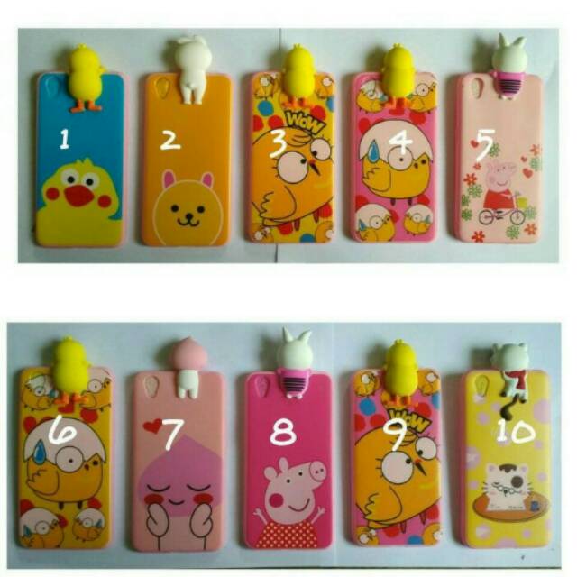 CASE 3D INTIP MOTIF KARAKTER OPPO F3 PLUS CASE 3D KARAKTER