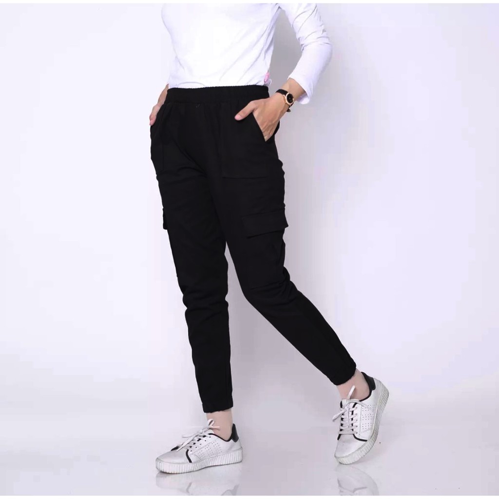 CELANA JOGGER  CEWEK / JOGGER CARGO WANITA