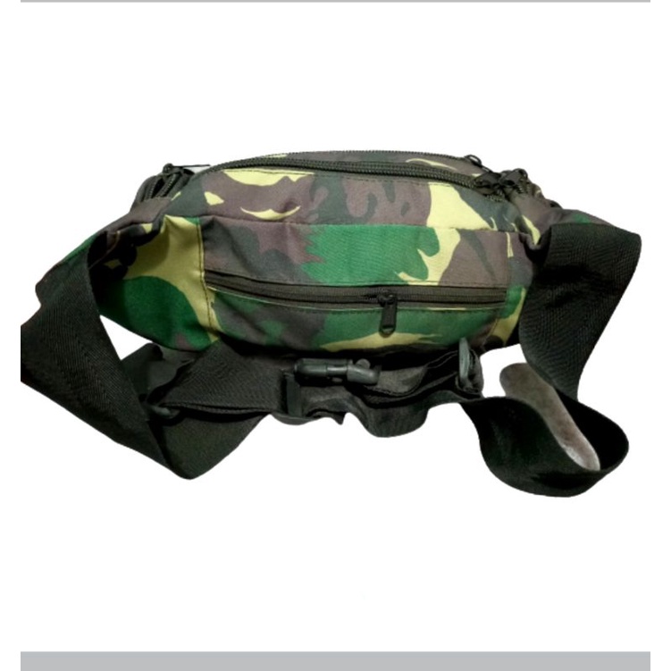 tas selempang pinggang tactical army outdoor gress