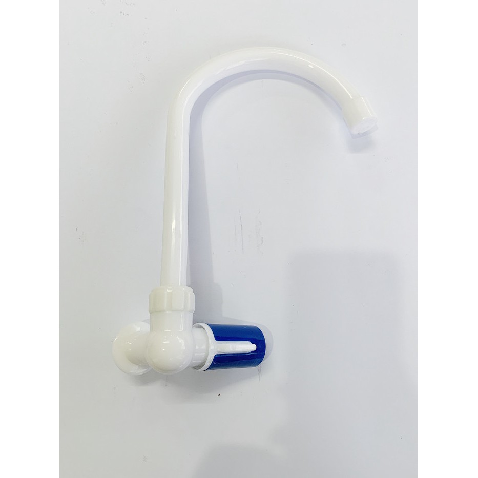 Keran Angsa Tembok PVC | Kran Dapur Plastik | Kran Air Cuci Piring ORI | Material Mart