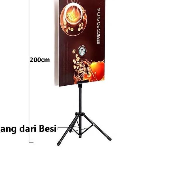 ♩ Tripod Stand Banner Display / Tiang iklan untuk Banner dan ♠