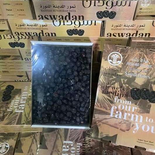

KURMA AJWA MADINAH PREMIUN BY ASWADAN 5KG DH654636E