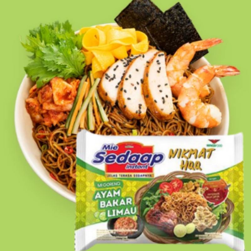 Mie Sedaap / Sedap Goreng Rasa Ayam Bakar Limau Baru Murah