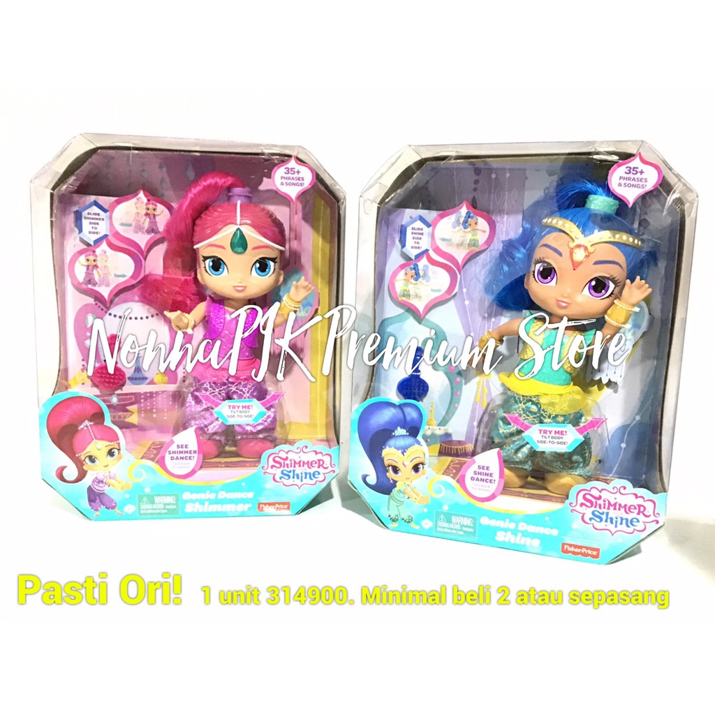 fisher price shimmer and shine bath doll