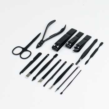 Art Set Manicure Pedicure Gunting Kuku 15 in 1 / Perlengkapan Kuku Buat Nail Art Pedicure Manicure Set / Gunting Kuku Menicure Pedicure 15 In 1 Set Lengkap Murah Keren / Gunting Kuku Menicure Lengkap Gunting Kuku Stainless Steel /Perawatan Kecantikan Kuku