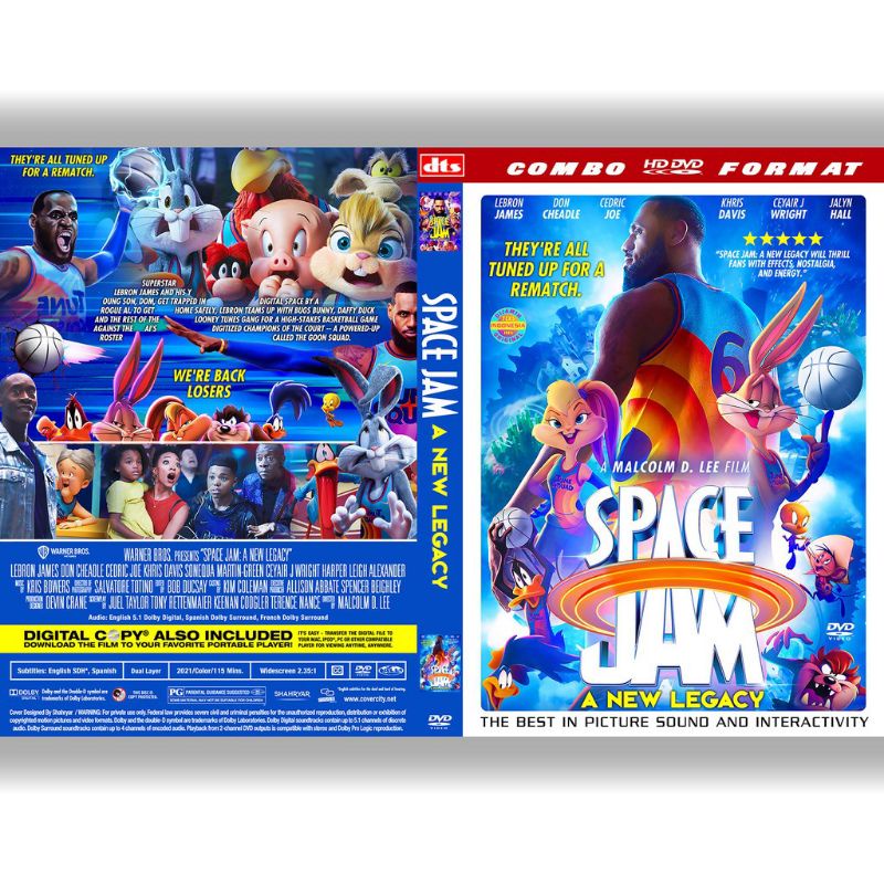 Terbaru Kaset DVD Space Jam - A New Legacy (2021) HD - Kaset Films Keluarga Terlaris