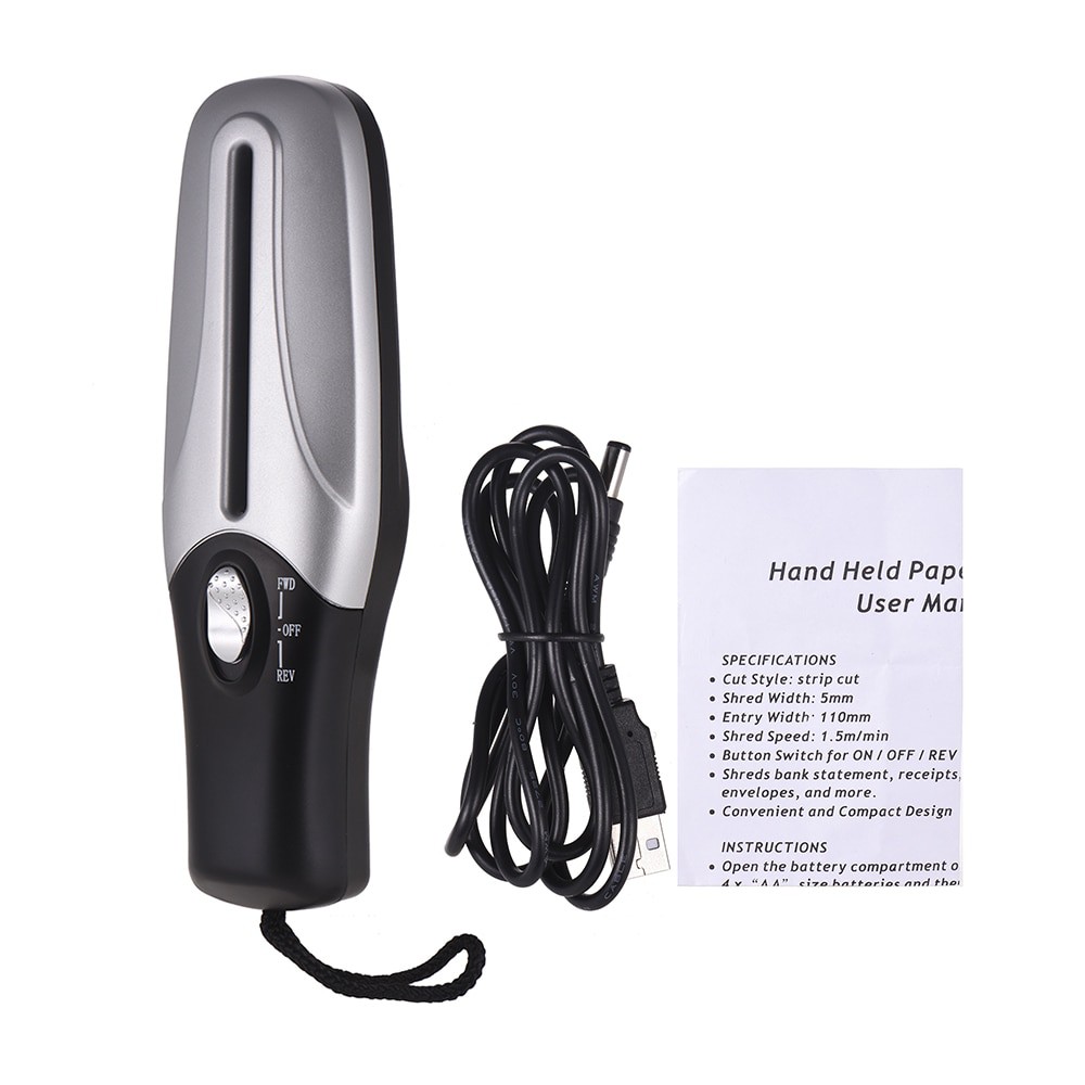 Mesin Penghancur Kertas Handheld Paper Shredder A6 - SW502 / Shredder / Paper Cut