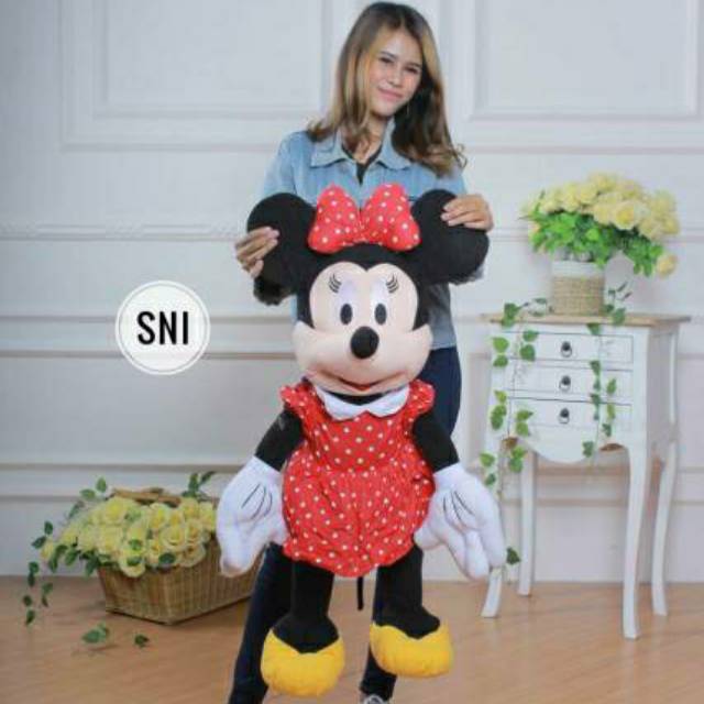 Boneka Micky Minnie Jumbo Ukuran 1 Meter / Toko Boneka Jumbo