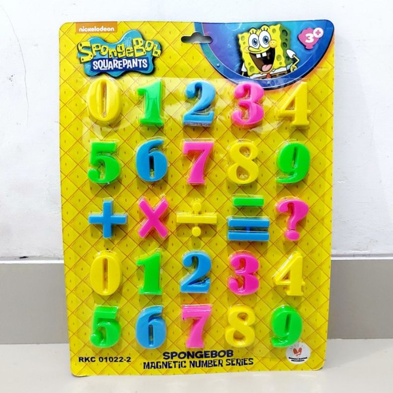 Mainan Magnetic Number RKC - Set Angka Magnet Anak Laki Perempuan Cowok Cewek