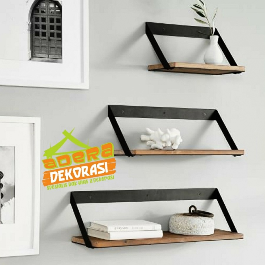 Rak Dinding Strip - Rak Plat Strip - Rak Hias - Rak Dinding - Rak Serbaguna - Rak Mini - Rak dinding
