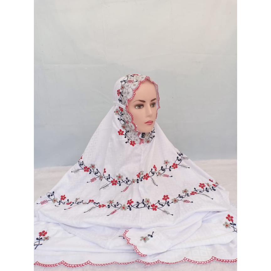 Mukenah Terusan Semi Sutra