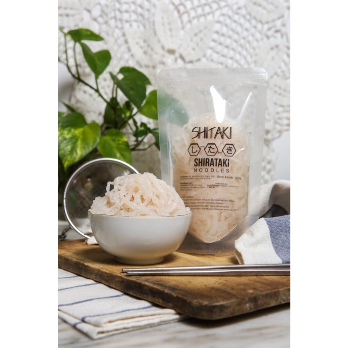 

Mie Shirataki Shitaki Basah