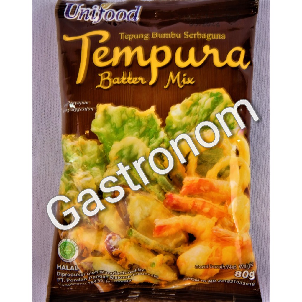 Jual Unifood Tepung Bumbu Serbaguna Tempura 80 gr Shopee Indonesia