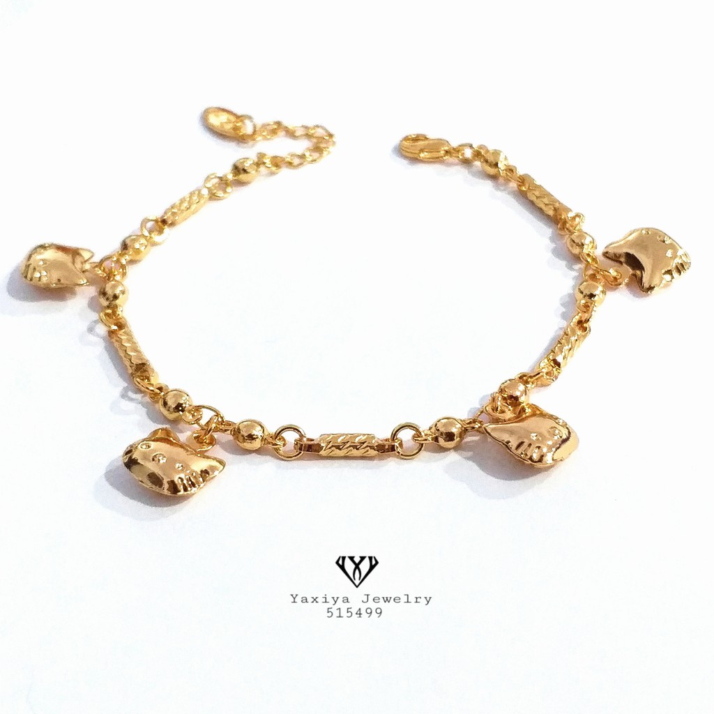 

Gelang Jurai Perhiasan imitasi Gold Yaxiya Jewelry 515499