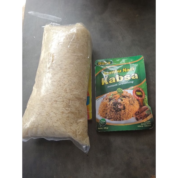 

BERAS BASMATI+NUHA BUMBU NASI KABSA