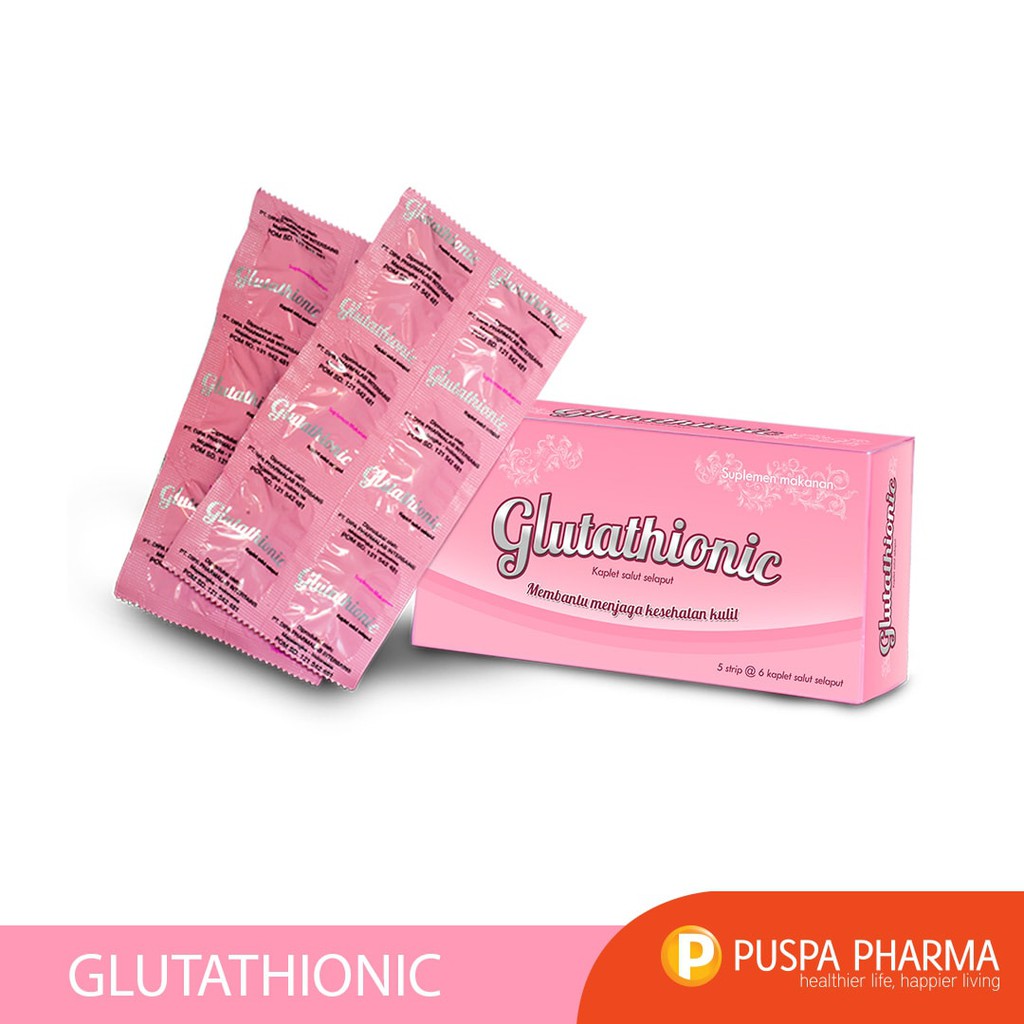 

Glutathionic - Mencerahkan kulit serta menghilangkan bekas jerawat
