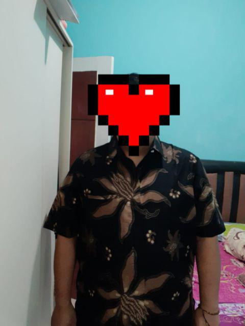 Kemeja Batik Pria/cowok Ukuran Besar - Jumbo - Big Size - Xxxxxl (bah347)