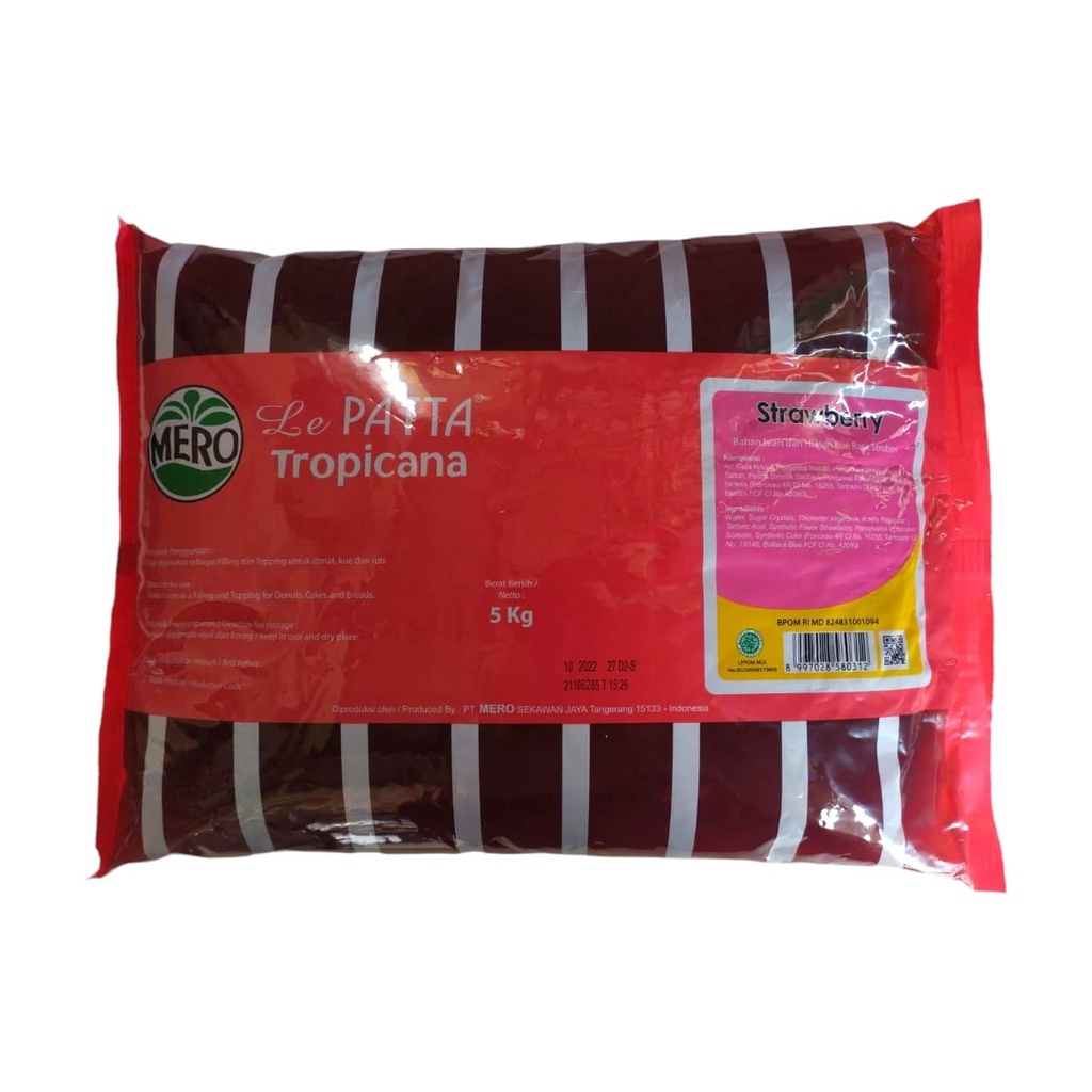 

GPM || SELAI STRAWBERRY LEPATTA TROPICANA 250 GR