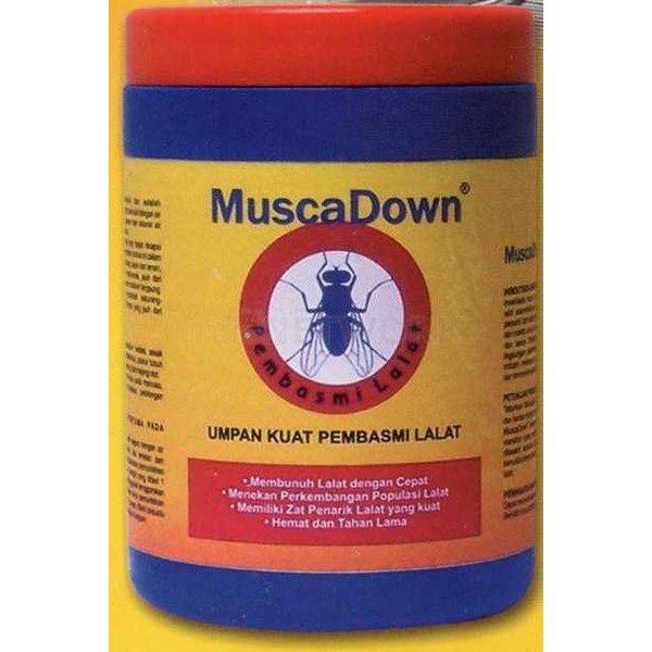 MUSCA DOWN - obat lalat tabur basmi lalat dan kecoa