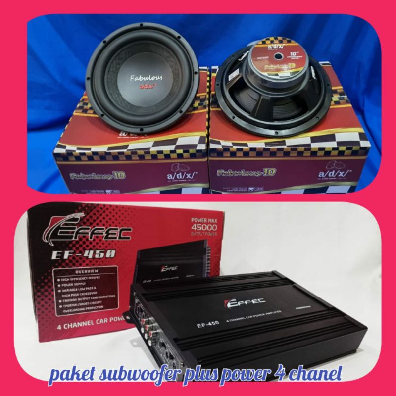 Paket Audio mobil
