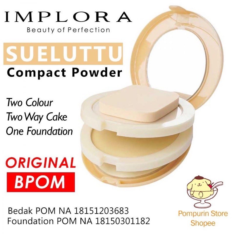 IMPLORA BEDAK SUELUTTU POWDER CAKE 3in1