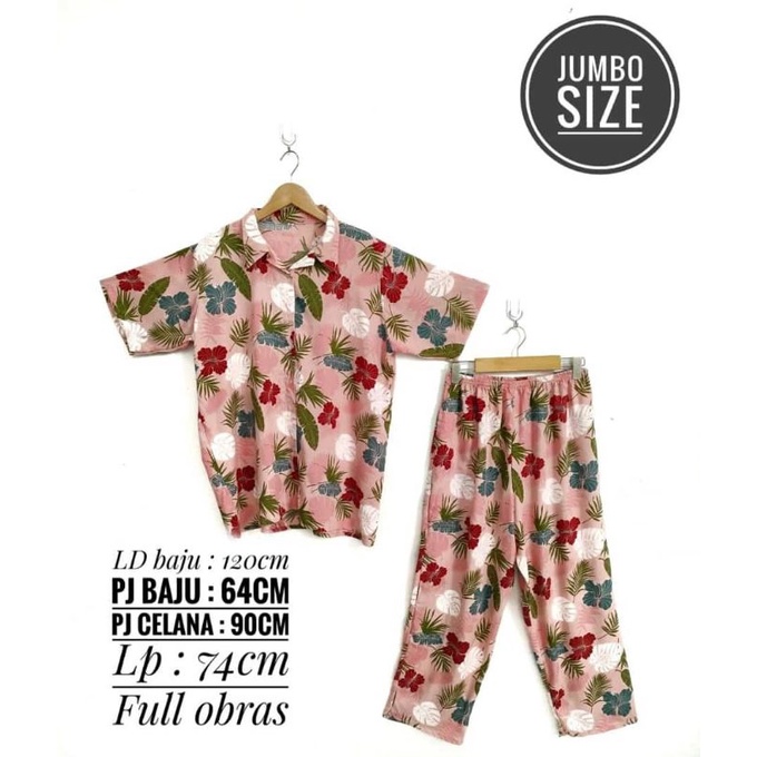 One Set Jumbo Celana Panjang