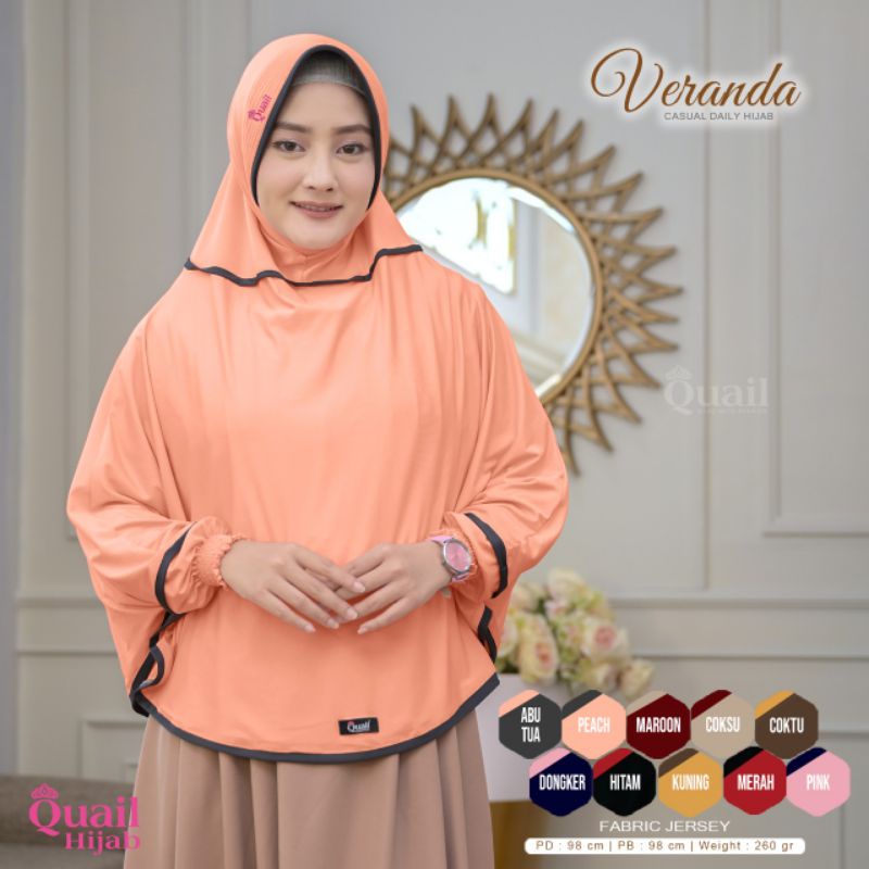 VERANDA QUAILHIJAB BERGO ORIGINAL jilbab lengan jilbab tangan hijab lengan hijab tangan BERGO LENGAN